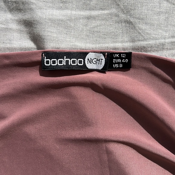 Boohoo mauve silky dress - Picture 2 of 2